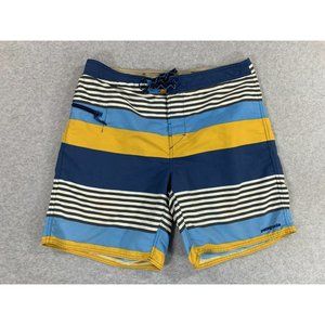Patagonia‎ Wavefarer Striped Swim Surf SUP Board Shorts (Men's 36)